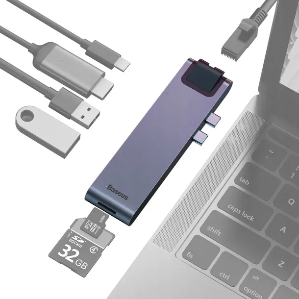 baseus-adapter-markowy-hub-macbook-7w1-usb-c-3-0