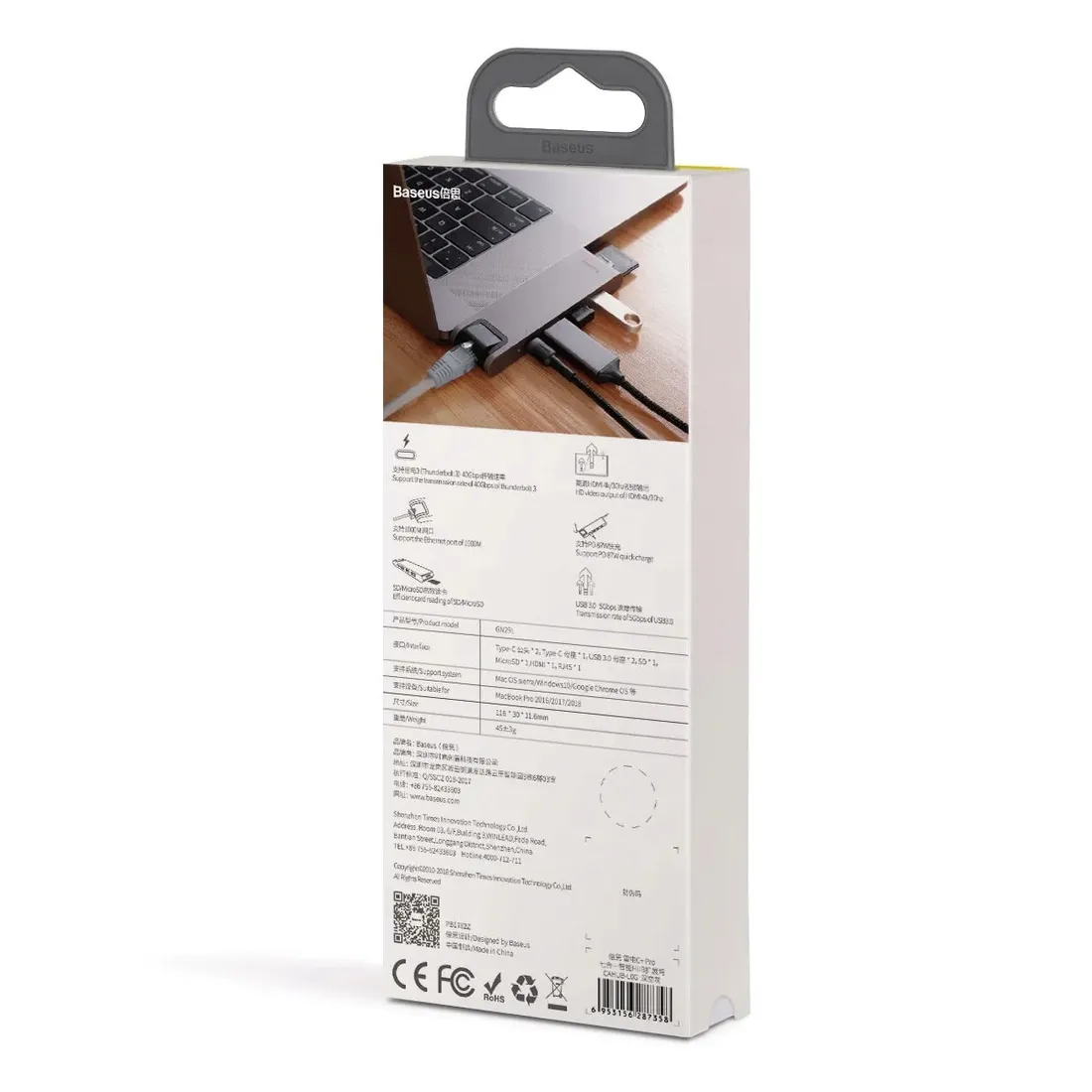 baseus-adapter-markowy-hub-macbook-7w1-usb-c-3-0-stan-nowy