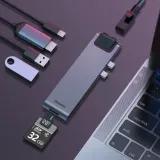baseus-adapter-markowy-hub-macbook-7w1-usb-c-3-0-stan-nowy-liczba-portow-7