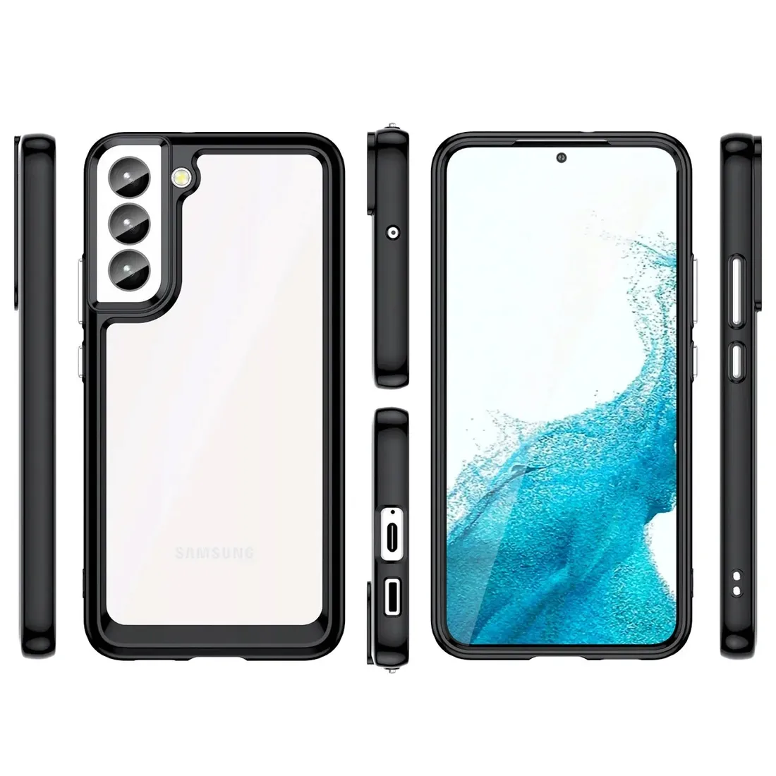 outer-space-case-etui-samsung-galaxy-s23-czarne-stan-nowy