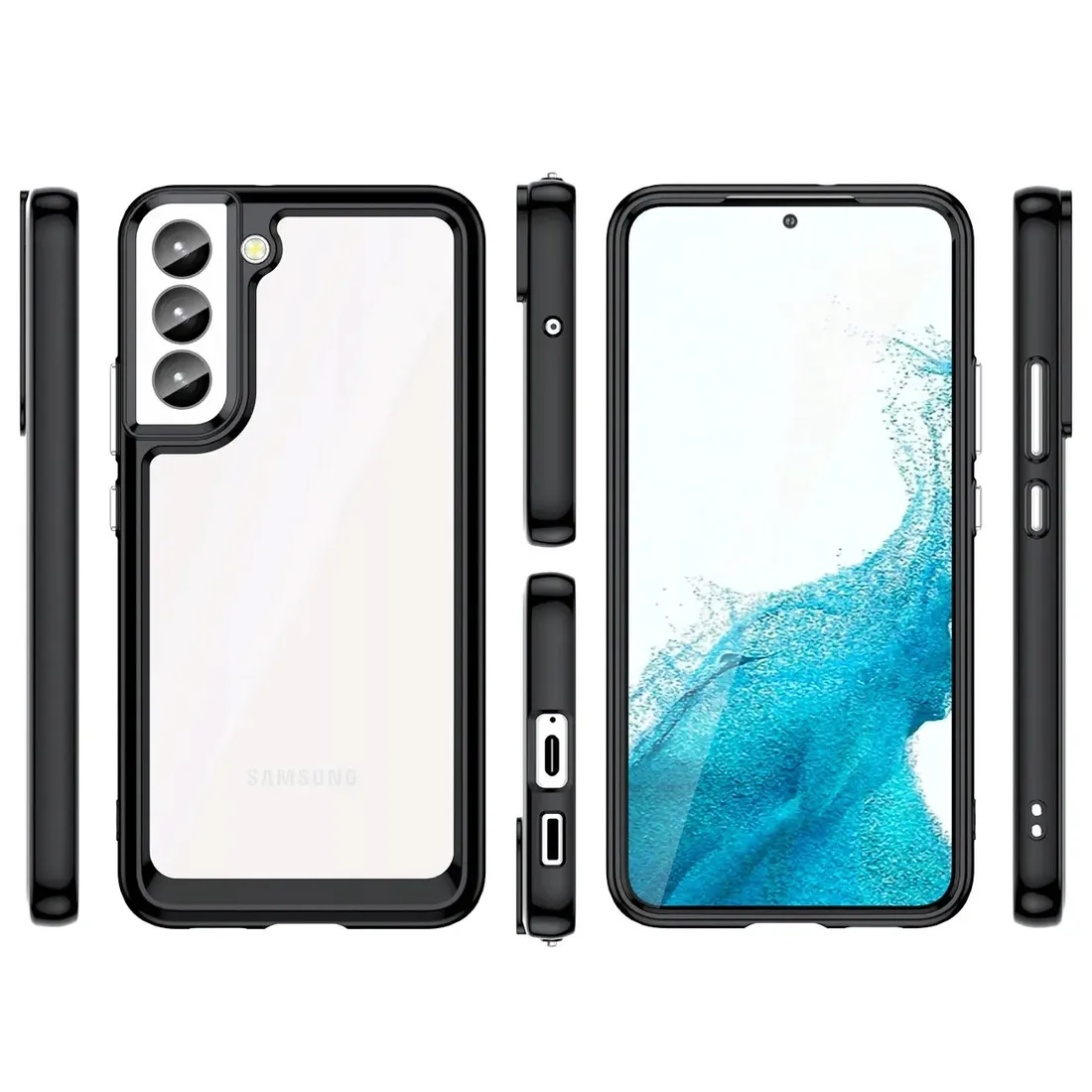 outer-space-case-etui-samsung-galaxy-s23-czarne-stan-nowy