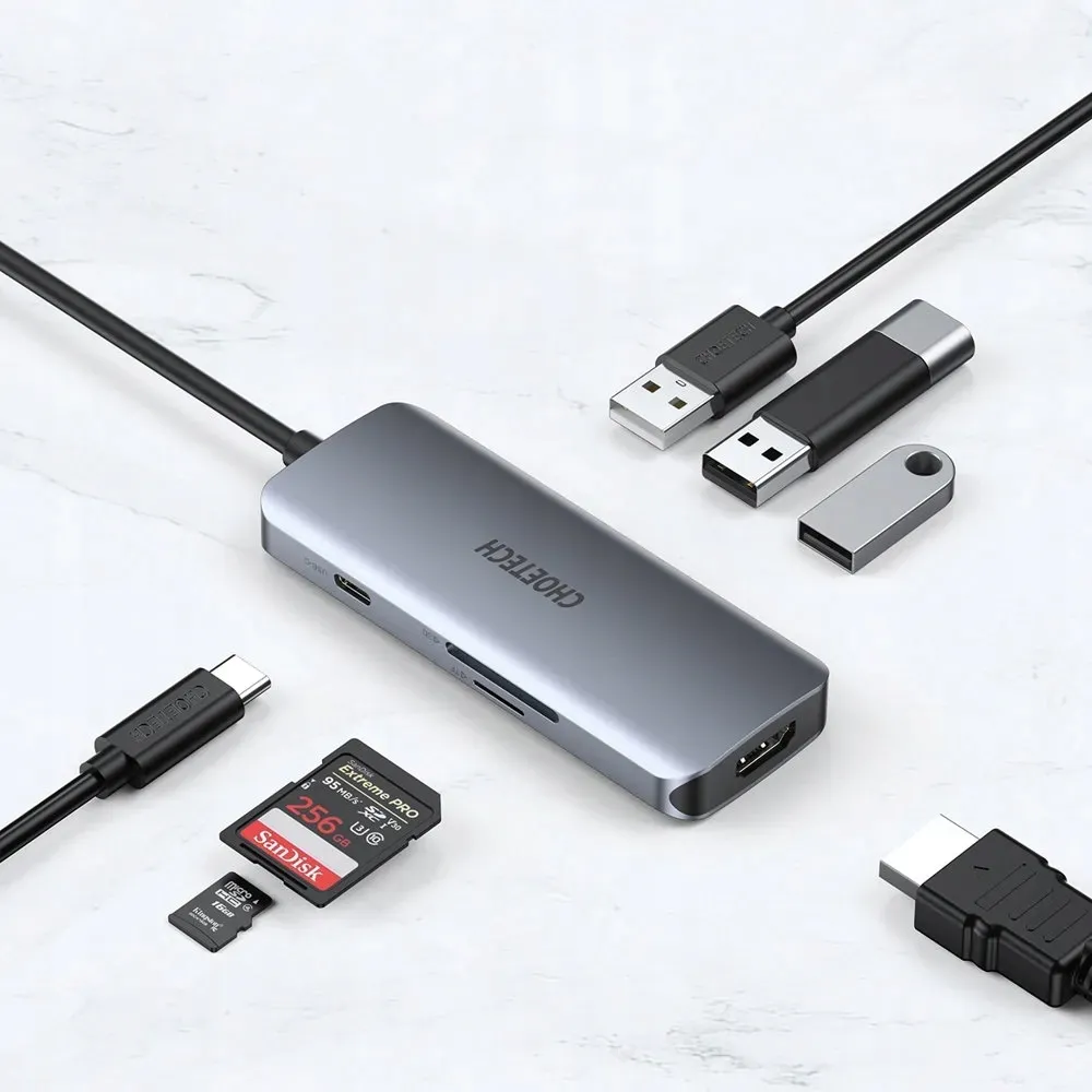 choetech-hub-typ-c-usb-sd-tf-hdmi-typ-c