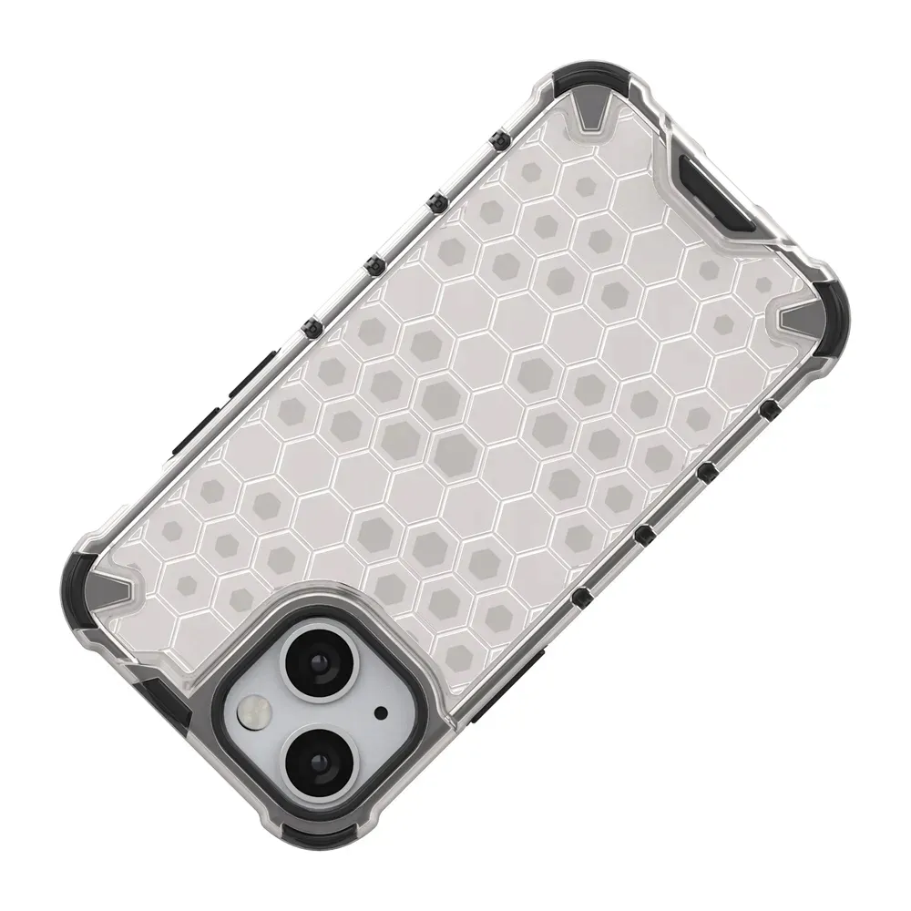 honeycomb-etui-pancerne-do-iphone-13-mini-clear-stan-nowy
