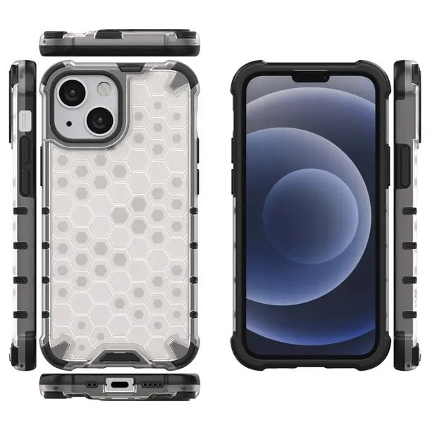 honeycomb-etui-pancerne-do-iphone-13-mini-clear-stan-nowy-material-skora-naturalna