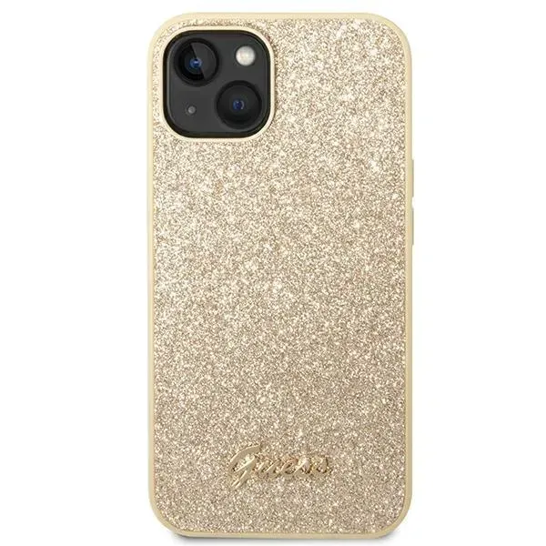 guess-etui-do-iphone-14-plus-zloty-glitter-script