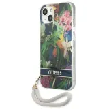 guess-etui-do-iphone-13-mini-niebieski-flower-stan-nowy