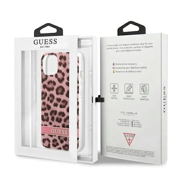 guess-etui-do-iphone-13-mini-rozowy-leopard-stan-nowy