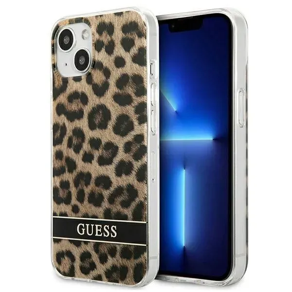 guess-etui-do-iphone-13-brazowy-leopard