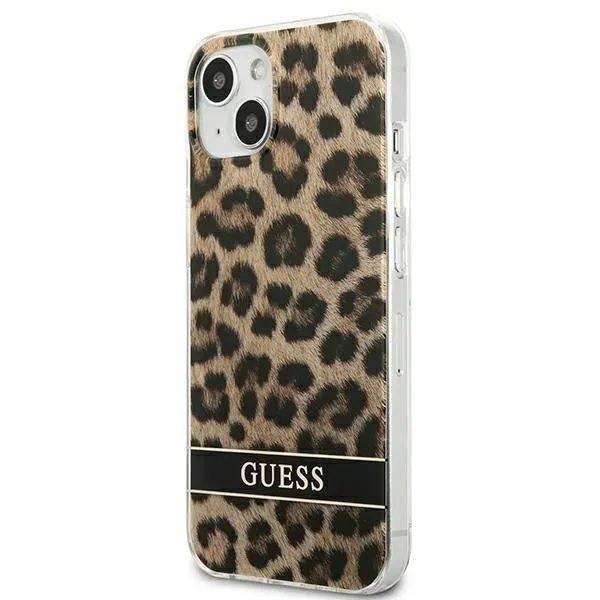 guess-etui-do-iphone-13-brazowy-leopard-stan-nowy