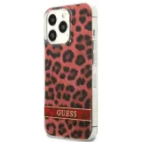 guess-etui-iphone-13-pro-13-czerwony-leopard-stan-nowy