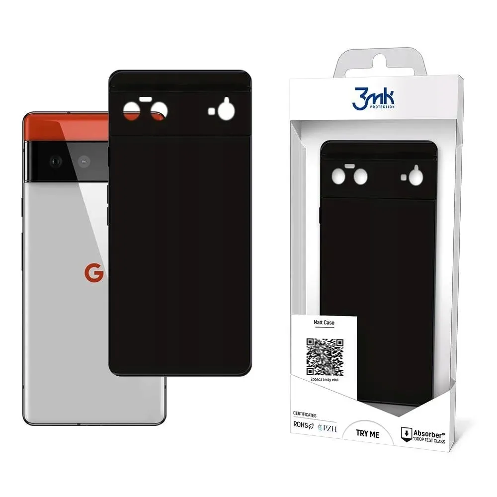google-pixel-6-pro-5g-3mk-matt-case-black