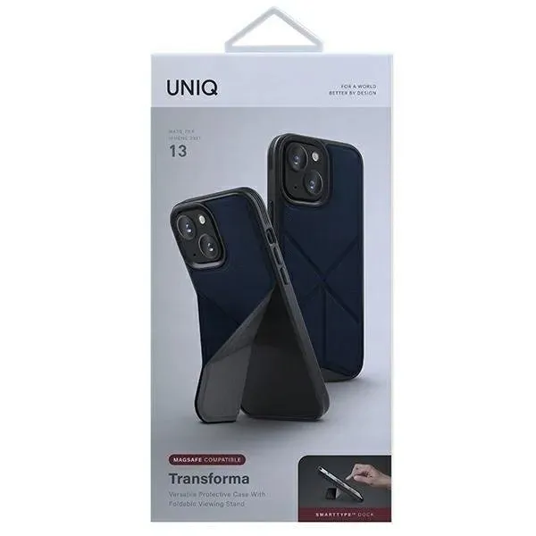uniq-etui-transforma-iphone-13-niebieski-stan-nowy