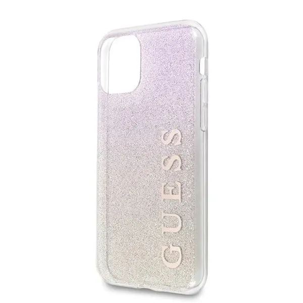 etui-iphone-11-pro-guess-glitter-gradient-rozowe