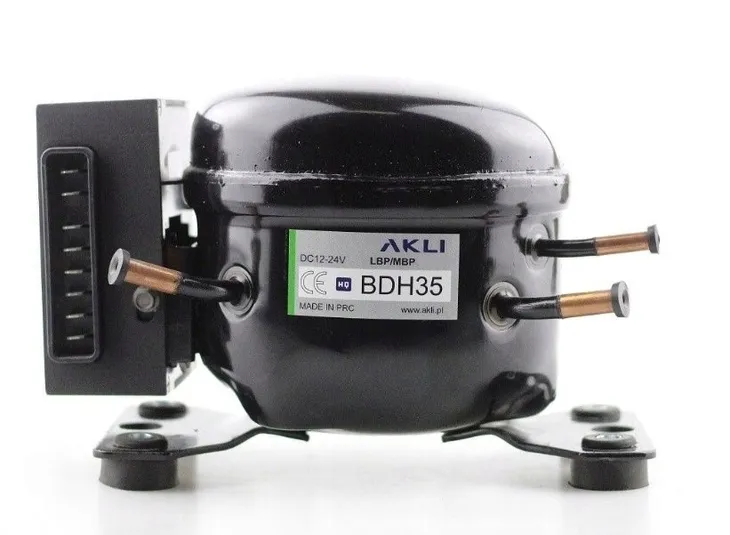 Kamper Jacht Lodówka 12V lub 24V sprężarka R134a kompleta z modułem