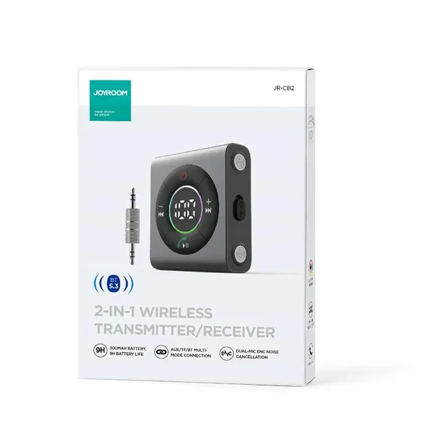 joyroom-transmiter-bluetooth-szary-jr-cb2-stan-nowy-model-jr-cb2