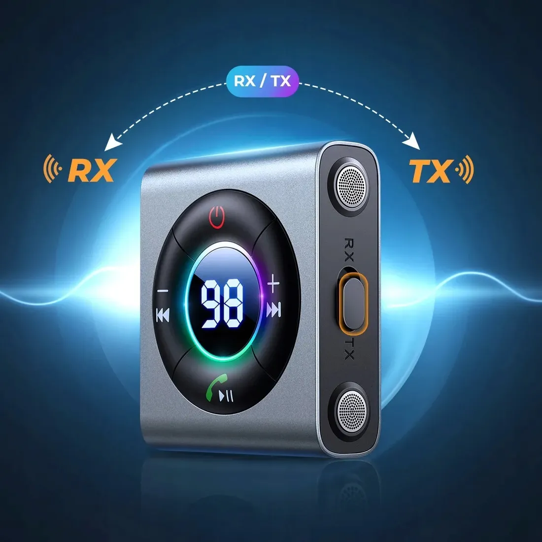 joyroom-transmiter-bluetooth-szary-jr-cb2-stan-nowy