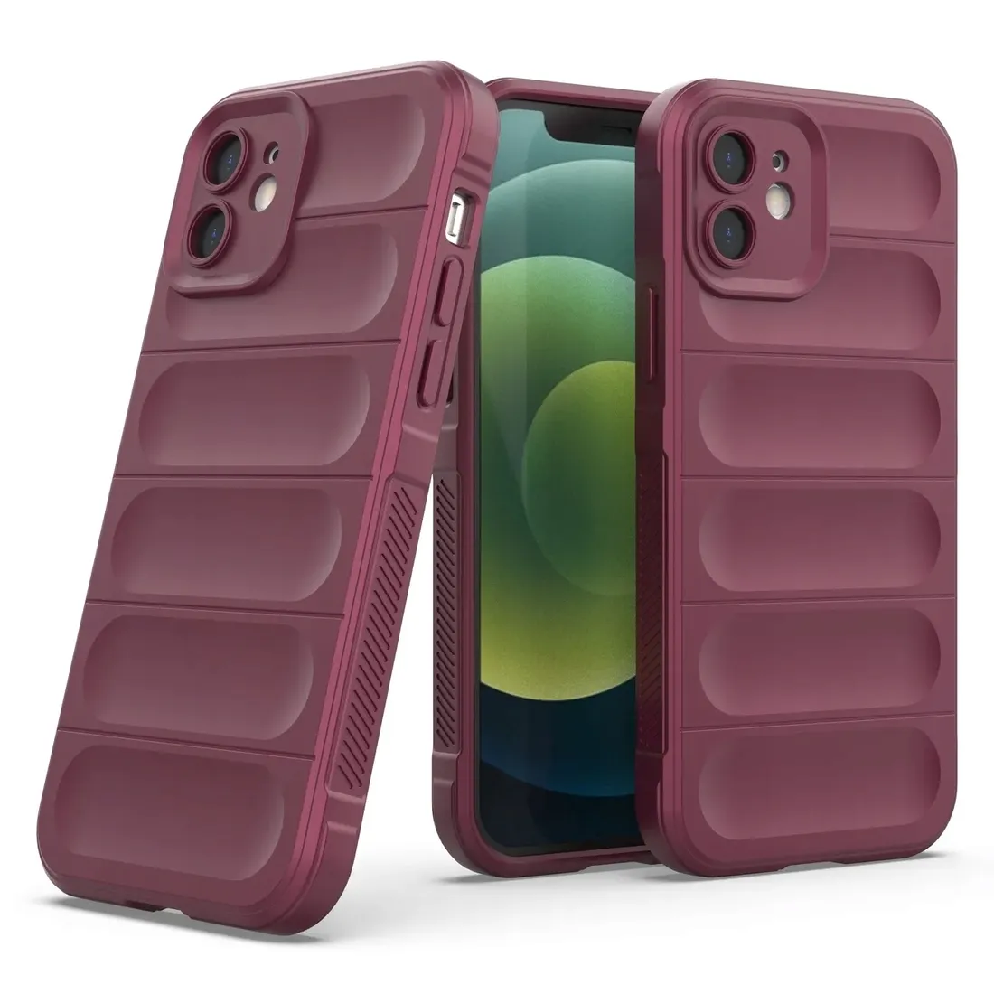 magic-shield-case-etui-do-iphone-12-burgundowy-stan-nowy