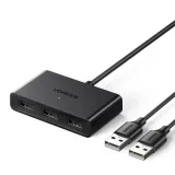 ugreen-przelacznik-adapter-switch-2x-usb-3xusb