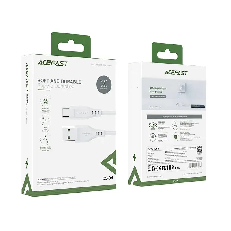 acefast-kabel-usb-usb-typ-c-12m-3a-bialy