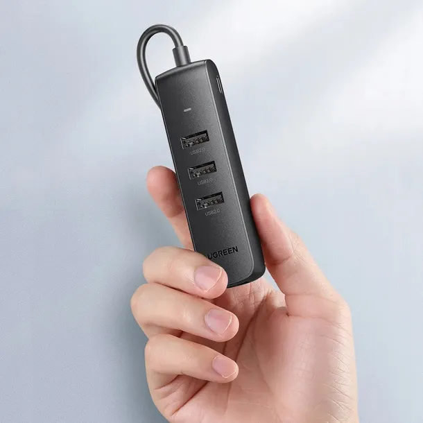 adapter-przejsciowka-usb-c-ethernet-rj45-3xusb-kod-producenta-cm416-producent-ugreen