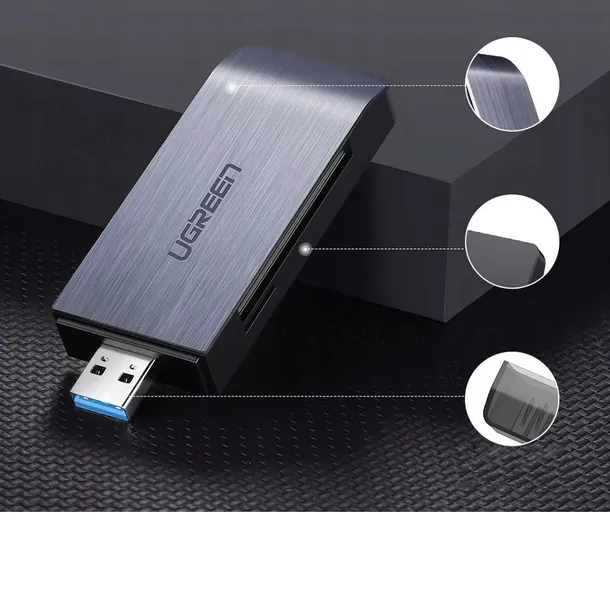 adapter-usb-4w1-czytnik-kart-sd-microsd-ugreen-stan-nowy-model-50541