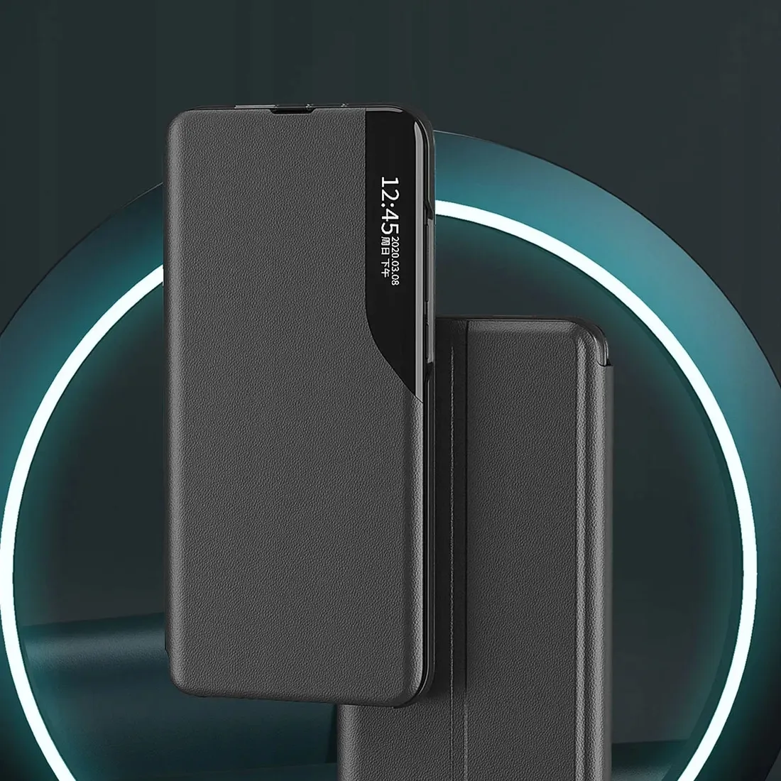 skorzane-etui-smart-view-do-galaxy-a14-stan-nowy