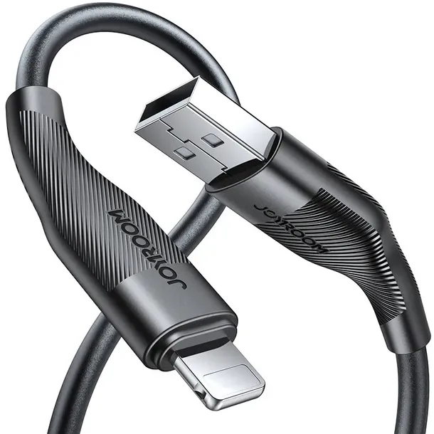 joyroom-przewod-kabel-usb-lightning-3a-1m-kolor-czarny