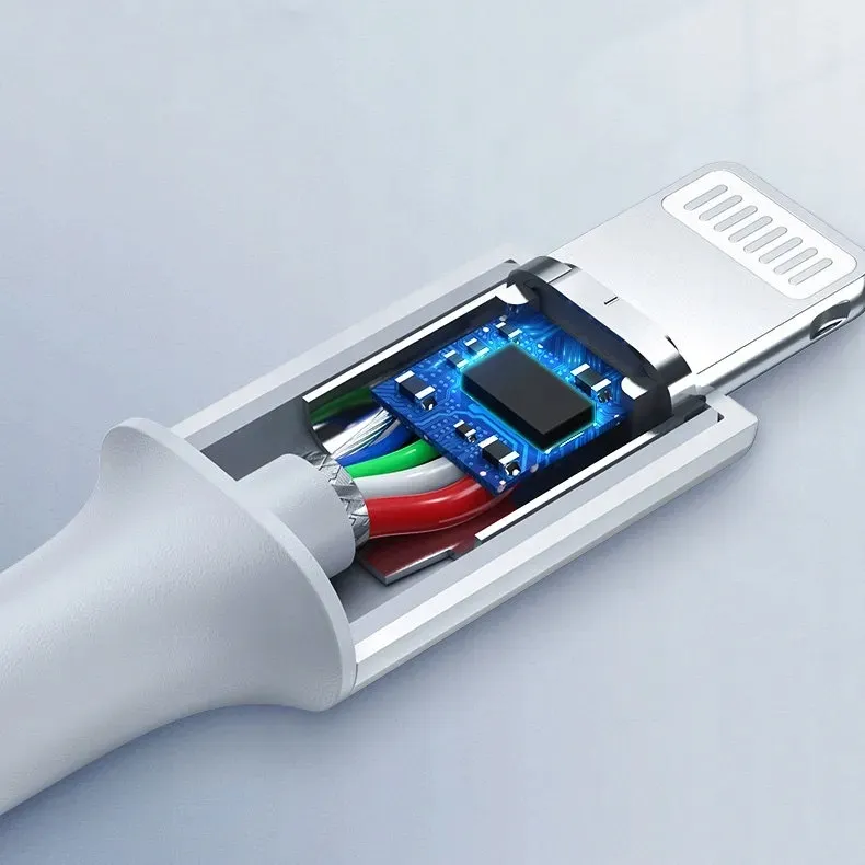 ugreen-kabel-usb-typ-c-iphone-3a-025-m-bialy