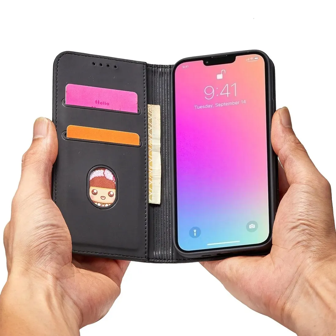 etui-do-iphone-13-mini-magnet-card-case-stan-nowy