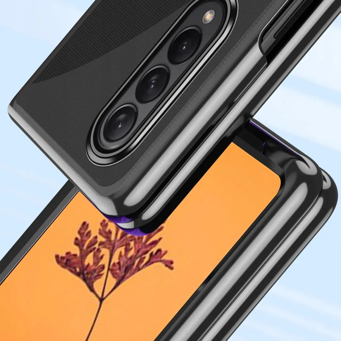 etui-do-samsung-galaxy-z-fold-4-plating-case