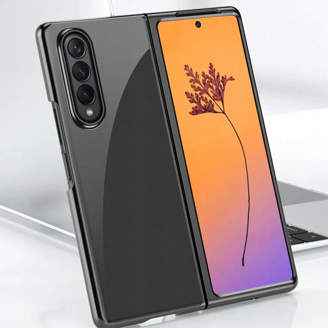 etui-do-samsung-galaxy-z-fold-4-plating-case