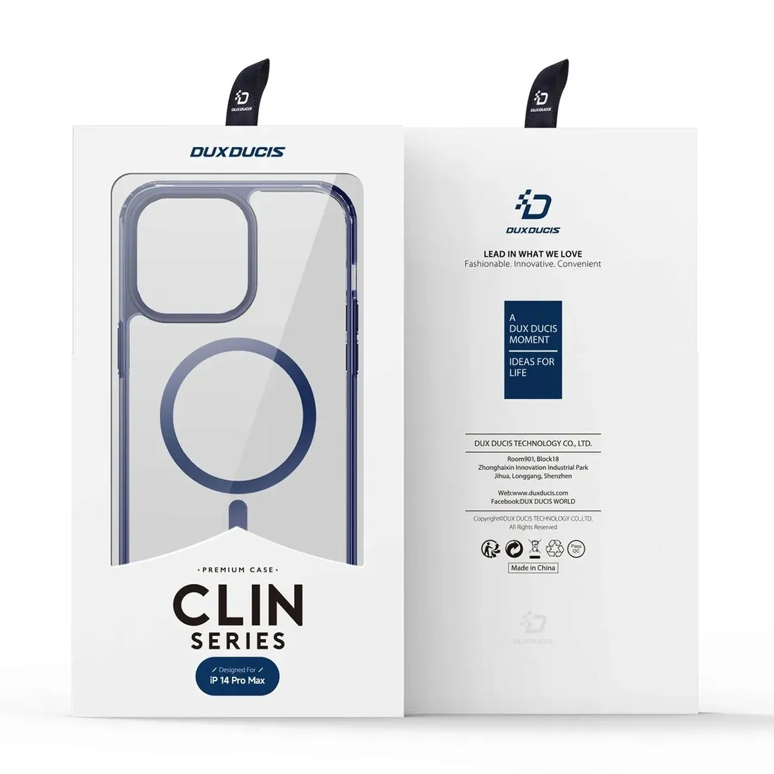 etui-do-iphone-14-pro-max-dux-ducis-clin2