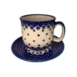 filizanka-ze-spodkiem-viking-ceramika-boleslawiec-310-ml