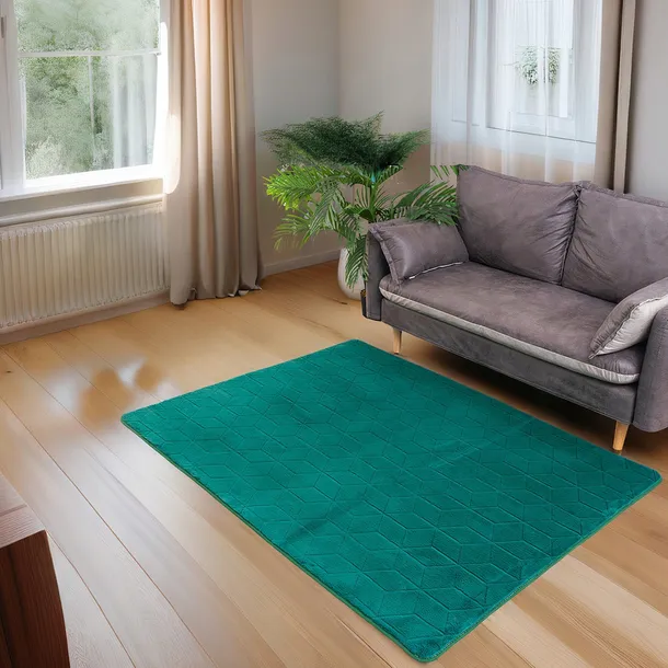 dywan-strado-rabbit-3d-120x170-bottlegreen-material-wykonania-poliester