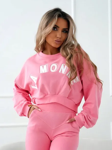 bluza-lamonne-overprint-koral