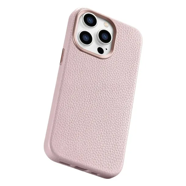 etui-do-iphone-14-pro-max-icarer-litchi-premium-stan-nowy-kolor-rozowy