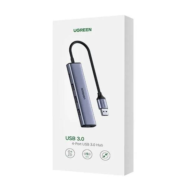 hub-ugreen-5w1-adapter-usb-do-4x-usb-3-0-waga-z-opakowaniem-0-095-kg-stan-nowy