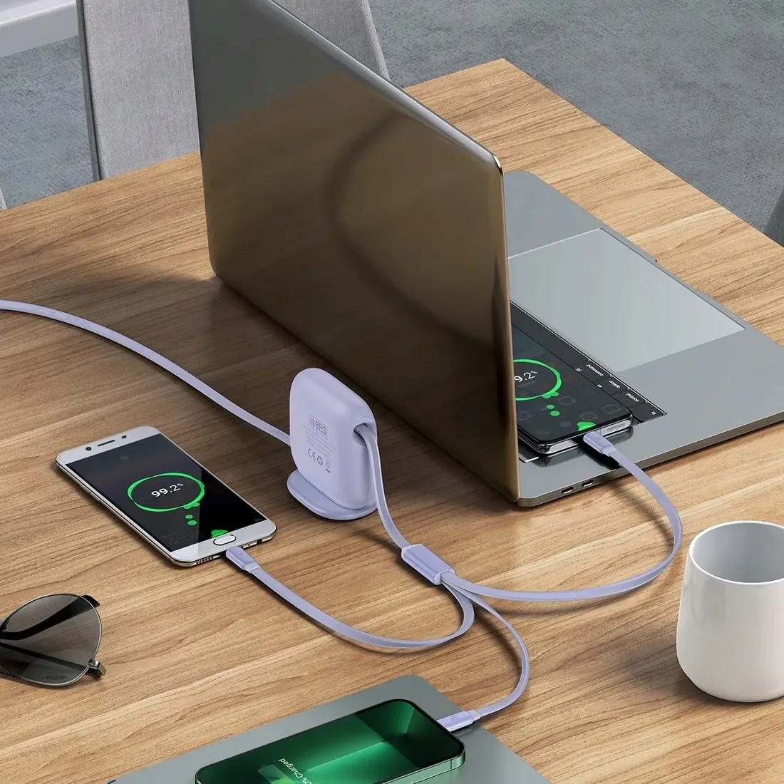 kabel-usb-c-baseus-3w1-usb-c-lightning-micro-100w