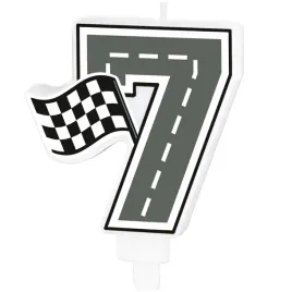 swieczka-na-tort-7-cyfra-wyscigowa-auta-swieczka-urodzinowa-dekoracja