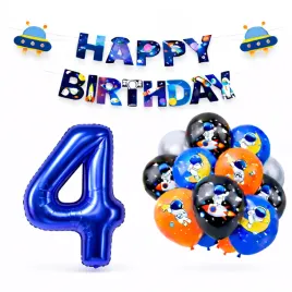 zestaw-dekoracji-na-4-urodziny-balony-kosmos-baner-happy-birthday-cyfra-4