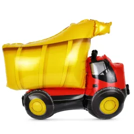 balon-foliowy-ciezarowka-wywrotka-budowlana-na-urodziny-dla-chlopca-na-hel