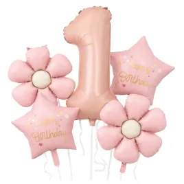 balony-na-1-urodziny-roczek-dziewczynki-cyfra-1-pudrowy-roz-kwiatki-na-hel