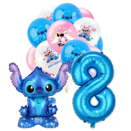 balony-na-urodziny-lilo-i-stitch-zestaw-stitch-balon-cyfra-8-niebieska-hel