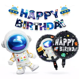 balony-na-urodziny-kosmos-balon-astronauta-baner-happy-birthday-zestaw