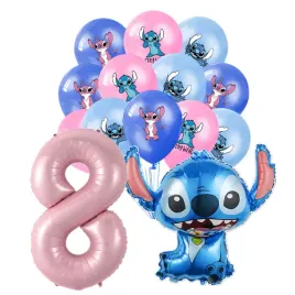 balony-lilo-stitch-zestaw-na-urodziny-stich-84-x-79-cm-cyfra-8-rozowa-14szt