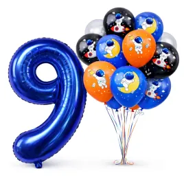 balony-na-urodziny-kosmos-balon-astronauta-zestaw-balonow-na-9-urodziny-hel