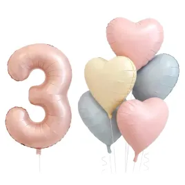 zestaw-balonow-na-urodziny-cyfra-3-pudrowy-roz-serca-pastelowe-45-cm-na-hel