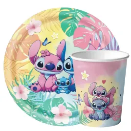 zestaw-talerzyki-kubki-papierowe-stitch-angel-na-urodziny-kolorowe-eko