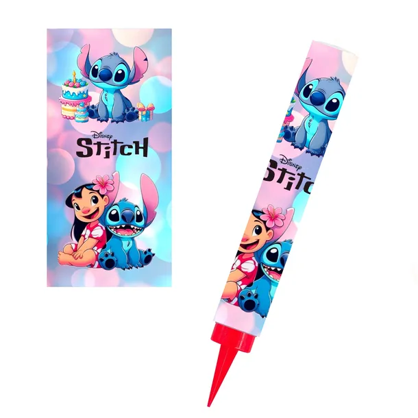 FONTANNA TORTOWA RACA NA TORT ŚWIECZKA LILO I STITCH STITCH ANGEL 1SZT 12CM