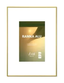 ramka-alu-a5-zlota-matowa-ra20